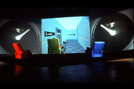 Apparitions - A clinic in virtual reality to examine the nature of the electronic body